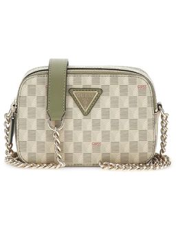 Guess - Sage Logo Geometric Camera Crossbody Sling Bag
