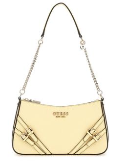 Guess - Cornsilk Textured Bramina Top Zip Handbag