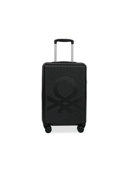 United Colors of Benetton - Cabin Hard Glide Luggage Bag - Black