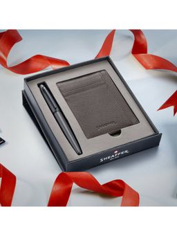 Sheaffer - Grey Vfm 9424 Rollerball Pen with Card Holder