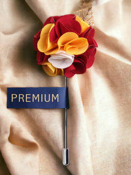 PELUCHE - Exotic Delight Multicolor Brooch Lapel Pin For Men