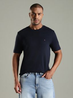 Tommy Hilfiger - Solid Regular Fit Cotton T-Shirt