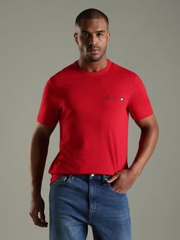 Tommy Hilfiger - Solid Regular Fit Cotton T-Shirt