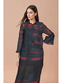 Fawn 24 - Crinkle Print Shirt