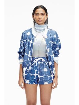 TERRA LUNA - Octan Blue Bomber Jacket