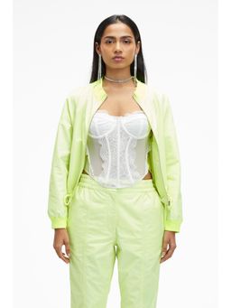 TERRA LUNA - Octan Green Bomber Jacket