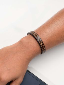 Joker and Witch - Joker & Witch Textured Black Bracelet