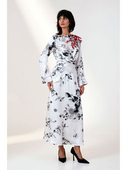 MADDER MUCH - Elora Wrap Top Column Skirt Set (Set of 2)