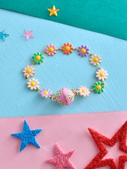 Voylla - Colourful Flowers Bracelet for Kids