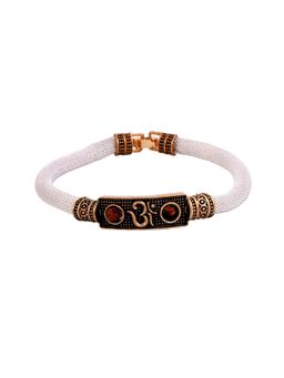 Voylla - Tribal Motif Bracelet Style Rakhi with Roli Chawal for Brother (Set of 2)