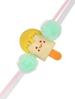 Voylla - Colourful Ice Cream Motif Beaded Rakhi for Kids