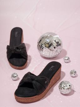 Inc.5 - Women Black Casual Heels