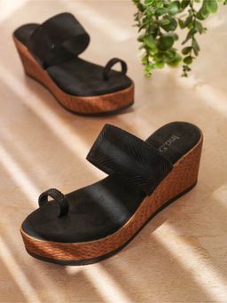Inc.5 - Women Black Casual Heels