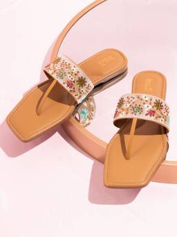Inc.5 - Women Beige Casual Flats
