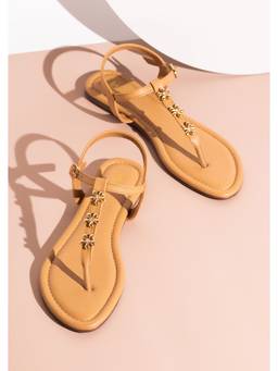 Inc.5 - Women Beige Casual Sandals
