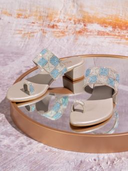 Inc.5 - Women Silver Casual Heels