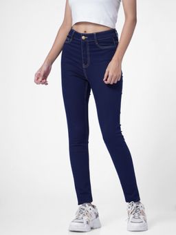 ONLY - Women Solid Blue Jeans