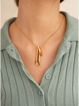 Outhouse - Oh Epee Double Tag Pendant Necklace