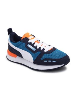 Puma - R78 Kids Unisex Blue Casual Shoes