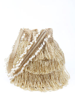 Odette - Gold Embellished Batua