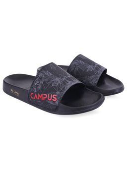 Campus - SL-423A Black & Red Men Sliders