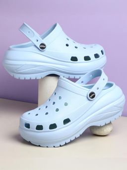 Yoho - Blue Jumbo Clogs for Women