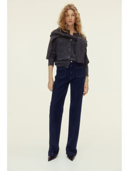 H&M - Women Blue Wide High Jeans