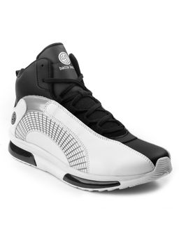 Bacca Bucci - Superstar 2.0 High Top Sneakers Streetwear Shoes Dual Air Cushion White