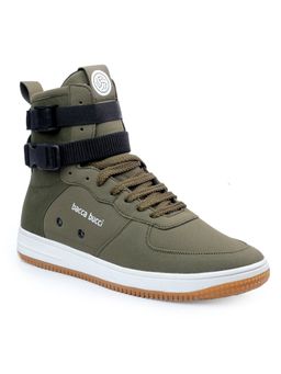 Bacca Bucci - Mens Hustle Street Style Fashion Sneakers Casual Shoes Olive