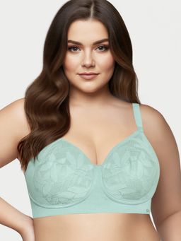 Enamor - Green Bamboo Solid Bra