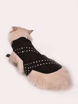 Vastramay - Cats' Allover Mirror Work Embroidered Kurta