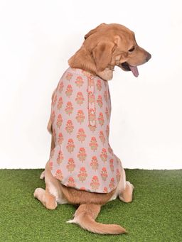 Vastramay - Dogs' Allover Printed Rayon Kurta
