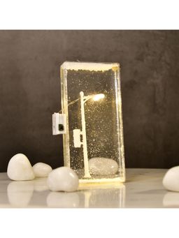 SOWPEACE - White DIY Street Lamp Showcase Snowy Glow