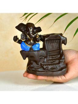 SOWPEACE - Artisan Blue Ganesh Smoke Fountain