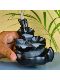 SOWPEACE - Black Choti Resin Smoke Fountain