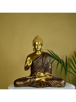 SOWPEACE - Gold Resin Buddha Decor