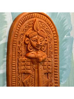 SOWPEACE - Brown Wall of Devi Sculpture