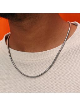 ARVINO - Silver Coil Men'S Chain Slim