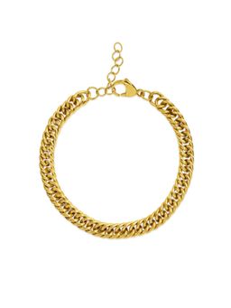 ARVINO - Raw Edge Men'S Chain Bracelet Gold