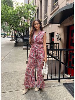 Kaori By Shreya - Multi-Color Printed Co-Ord (Set of 3)