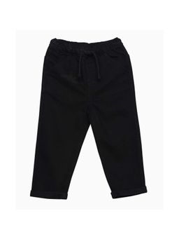 MINI KLUB - Black Cotton Regular Jeans
