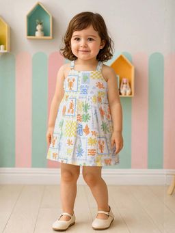 MINI KLUB - Multi-Color Cotton Regular Dress