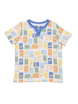 MINI KLUB - Multi-Color Cotton Regular T-Shirt