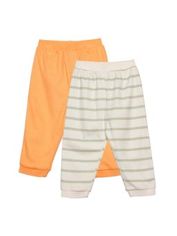 MINI KLUB - Multi-Color Cotton Regular Joggers (Pack of 2)