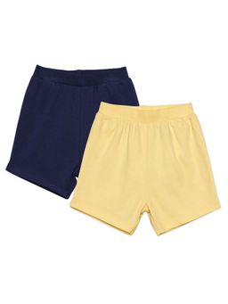 MINI KLUB - Multi-Color Cotton Regular Shorts (Pack of 2)