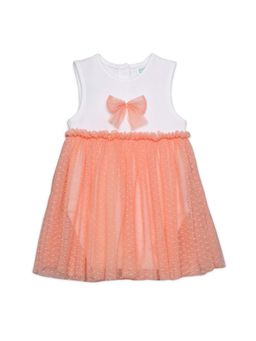 MINI KLUB - White Cotton Regular Bodysuit Dress