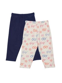 MINI KLUB - Multi-Color Cotton Regular Pyjama (Pack of 2)