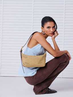 MIRAGGIO - Jules Shoulder Bag with Adjustable Strap & Zipper Closure| Women’s Bag (M)