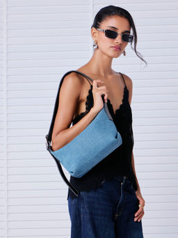 MIRAGGIO - Jules Shoulder Bag with Adjustable Strap & Zipper Closure| Women’s Bag (M)