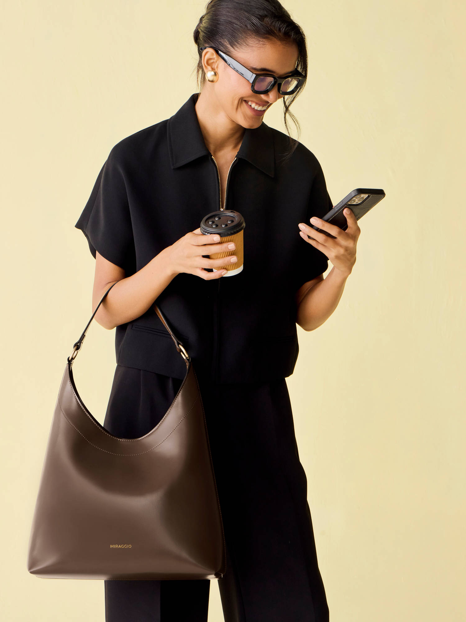 Selene Hobo Bag for Women Shoulder Bag For Office & Daily Use (L)